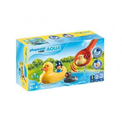 Playmobil 1-2-3 - Famille de canards et enfant #70271
